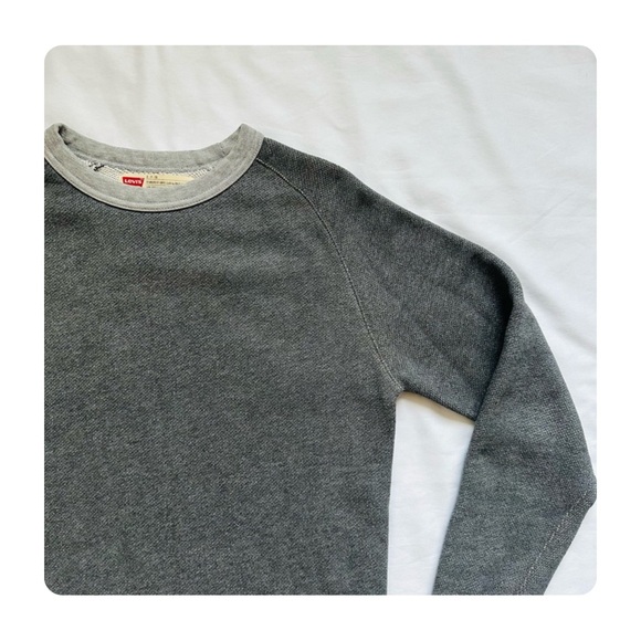 ★ Levi’s Unisex Classic Crewneck Sweatshirt - Gray ★ - Picture 15 of 17